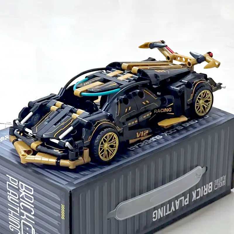 500 Piece Racing Car Building Set for KidsSTEM 118 Technology Sports Car Collection Model Brick Toy Kit C251203