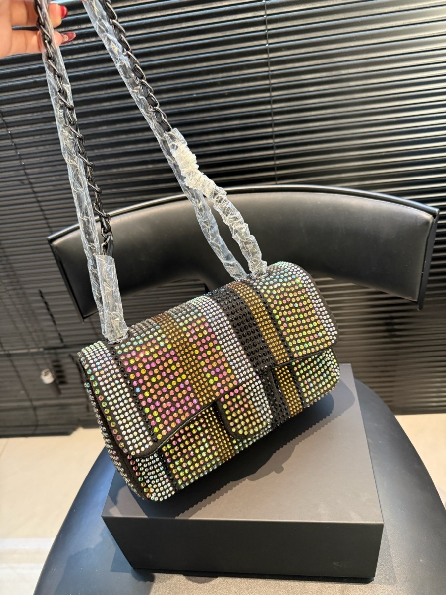 Leather bag designer like diamond flip top bag luxury brand shoulder bag crossbody bag mobile phone bag wallet