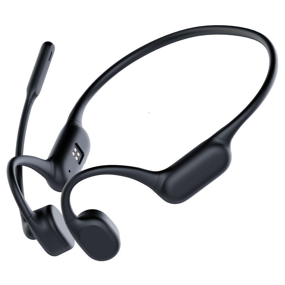 Famous brand Cross-border S18M True Bone Conduction Bluetooth with Microphone, Ultra-long Battery Life, Running and Cycling Sports Earphones