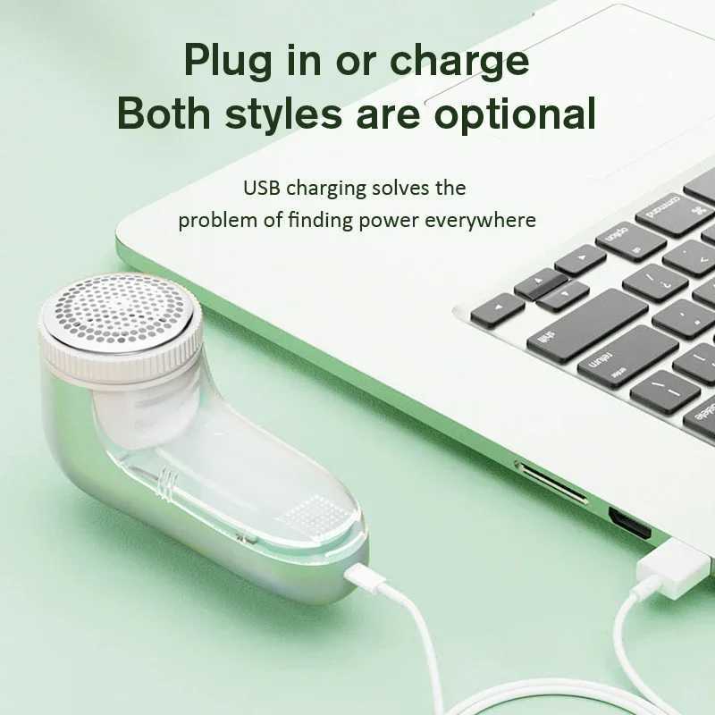 Clothes Bobble Fluff Shaver USB Operated Electric Fur Defuzzer 850mAh Portable Lint Remover Household Cleaning Tool M251203 - view 4