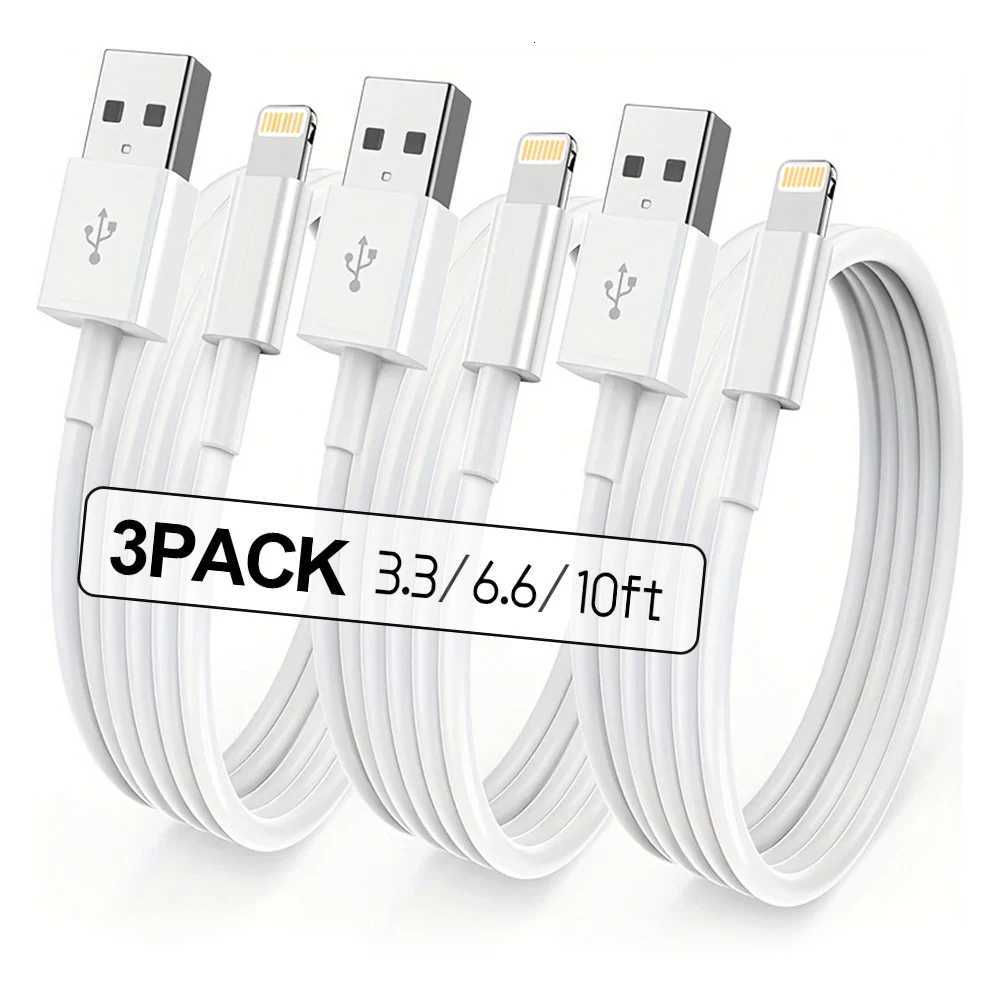 MFI certified charger cable suitable for iPhone 10 FT USB to Lightning data cable suitable for iPhone 14 13 12 11 XS XR X 7 6 C251203