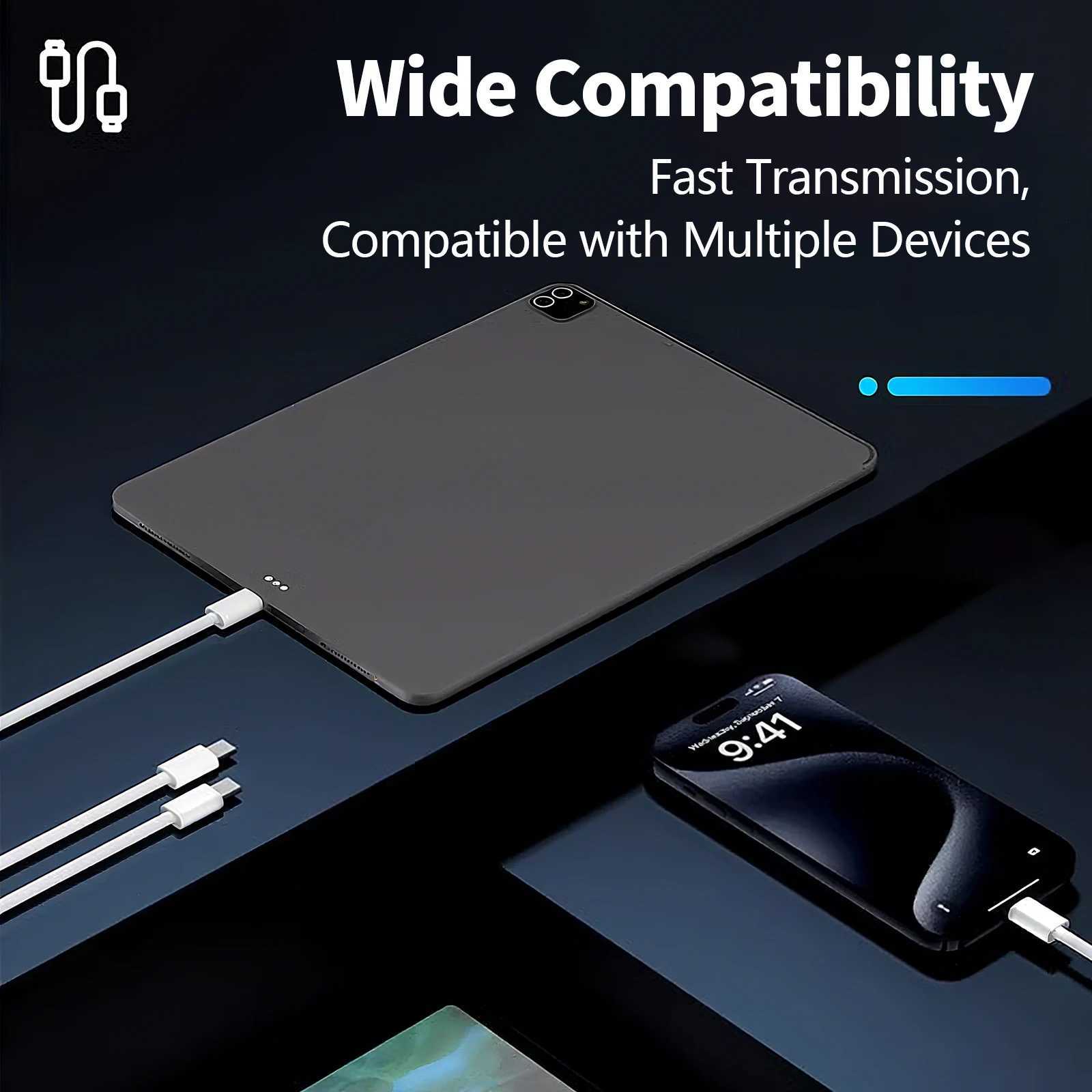 USB C to USB C Cable240W Fast Charging Charger Cord Braided Charger Cable for iPhone 16/15 Pro /Laptops/iPad/Switch etc C251203