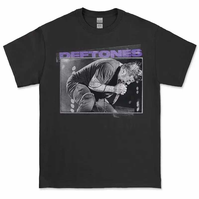 Deftones T Shirt Men High Quality Cotton Fashion Women Short Sleeve Tops Punk Music Style Metal American Tee