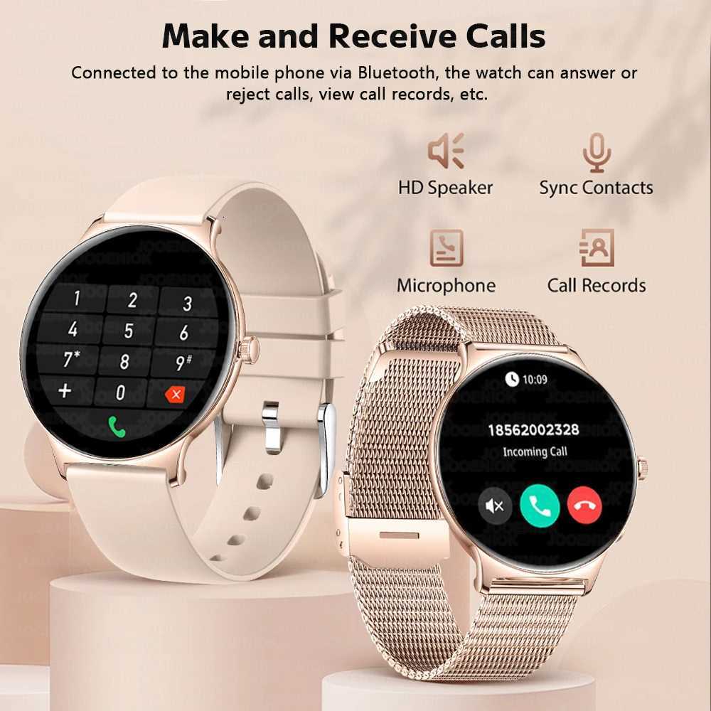 For New tra Thin Smart Watch Wen Sn Always Display Time Sports Bracelet Call Fashion Smartwatch C251203