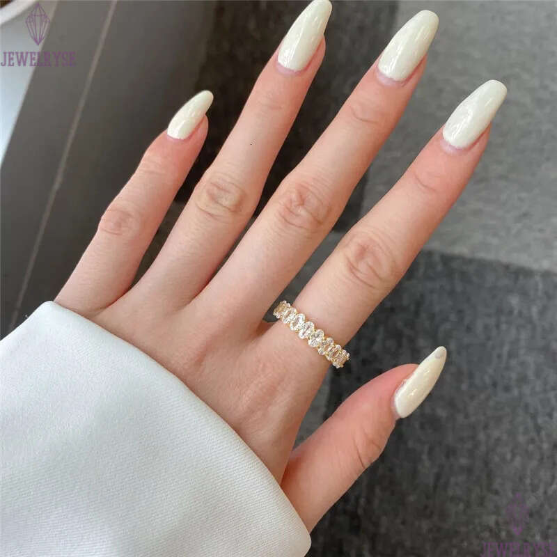 Oval 5A zirconia designer ring for woman real 925 sterling silver luxurious jewelry rings White Love Diamond South American Engagement Wed Ring With G