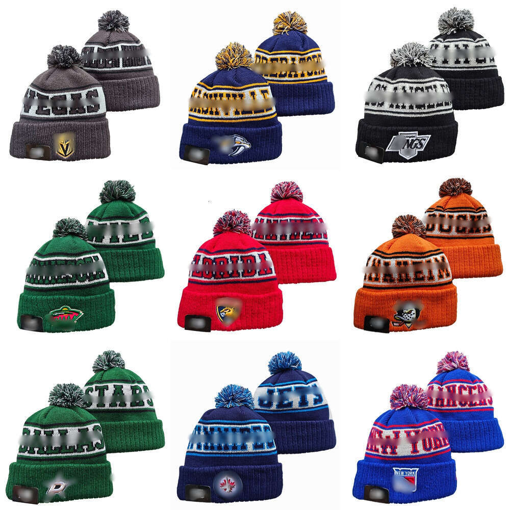 Wholesale 2019 Team Beanies Sports Hats Match 18 Teams All Caps in stock Knit Hat Accept Mix Order Drop Shipping 10