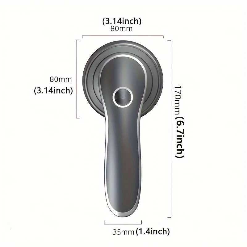 Rechargeable Fabric Shaver USB Powered Lint Shaver Sweater Remove Fuzz From Clothes With 2 Extra 6-Leaf Blades M251203 - view 6