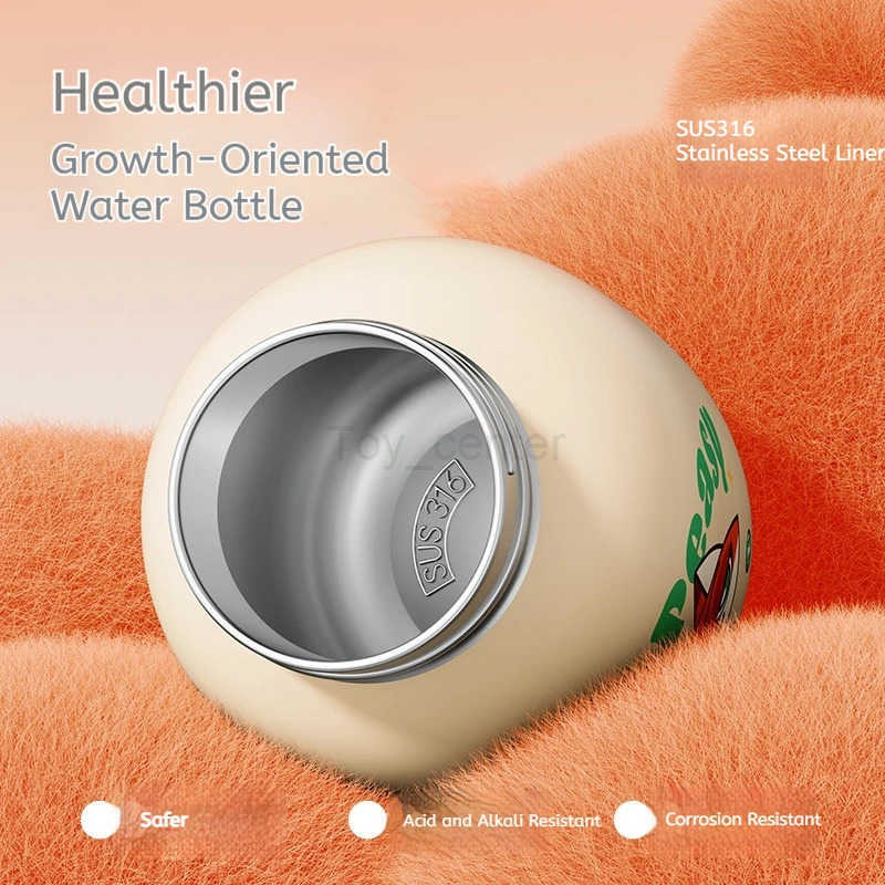 Disney Zootopia 300ml Cute Insulated Tumbler Cartoon Nick Judy Flash Clawhauser Water Bottle Girls Boys Gift H2512031