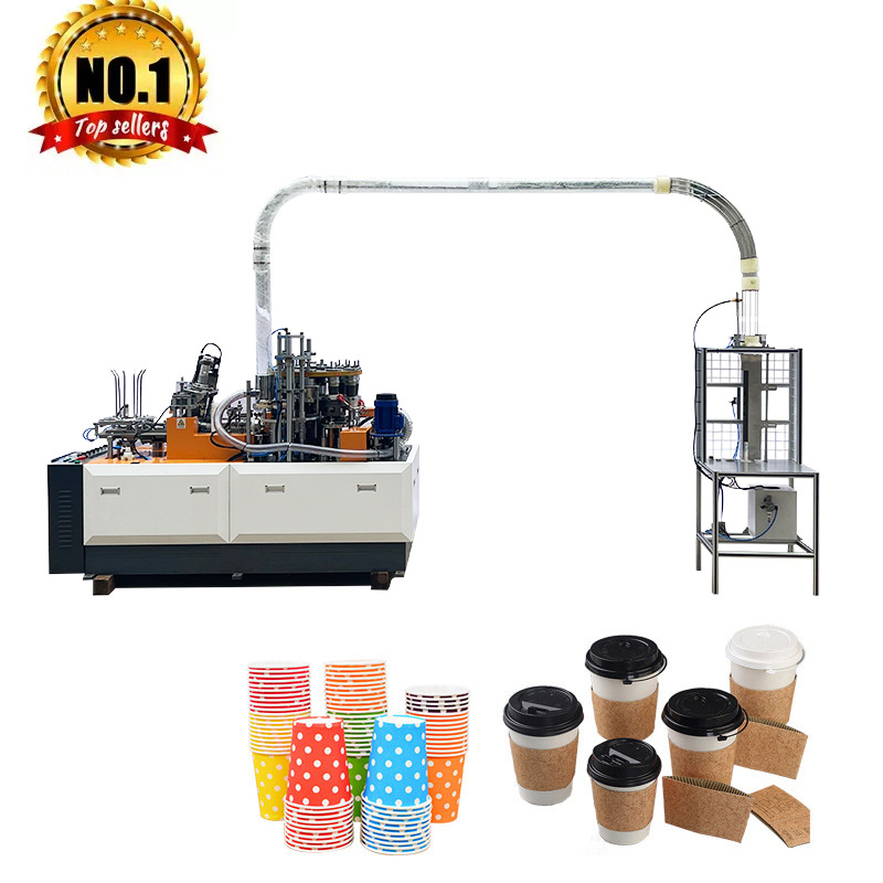 Automatic Paper Cup Making Machine Manual Cardboard Stands For Hot Cups