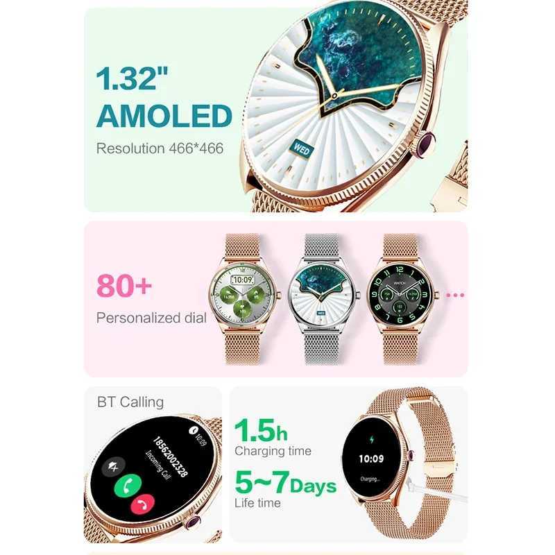 VALDUS VL60 Pro AMOLED Smartwatch Wen Men Call IP68 Waterproof 3D Menu Rate Step Fitness Sports Smart Watch C251203