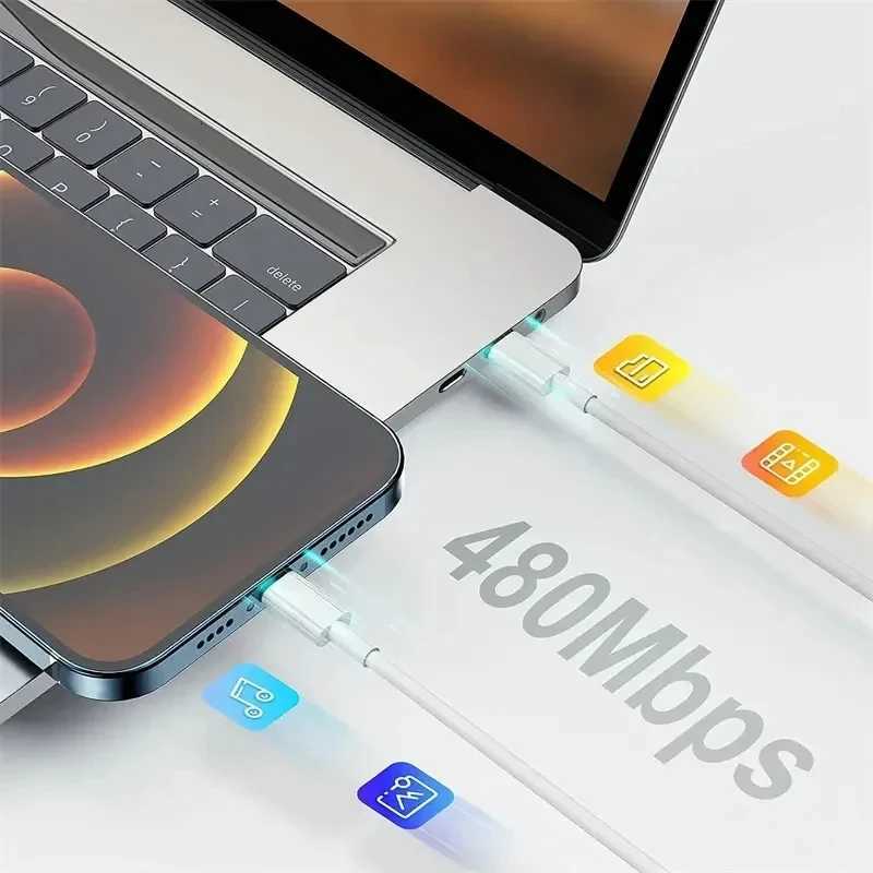 30W Fast Charging Cable For iPhone 14 13 12 11 Pro Max Mini USB C Quick Cable For X XR XS 8 7 14 Plus SE Phone Accessories C251203