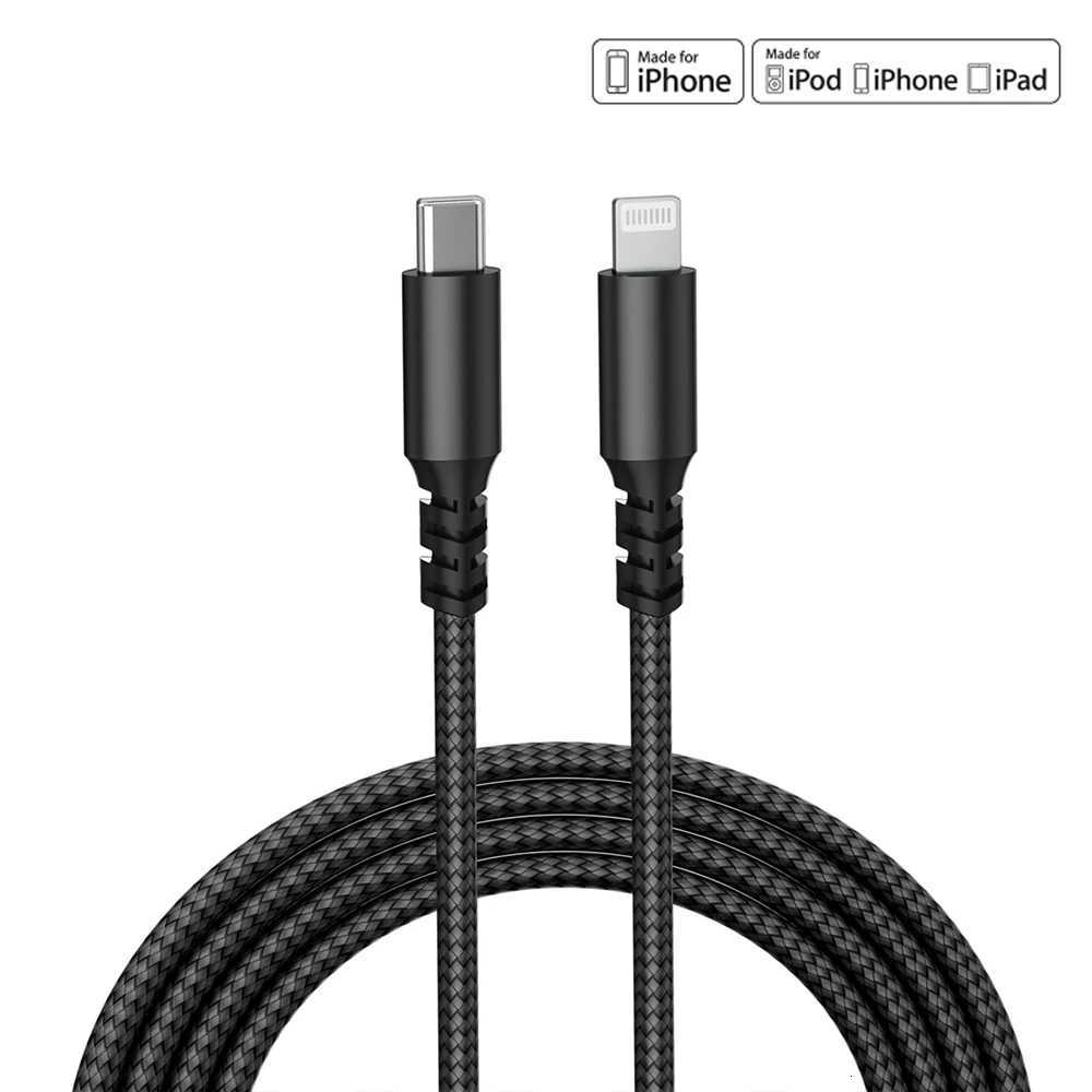 LAIHONEN 1PC MFI Certified Data Cable 20W Type C to Lightning Fast Charging Data Cable for iPhone 14 Plus 14 Pro 14 Pro Max C251203