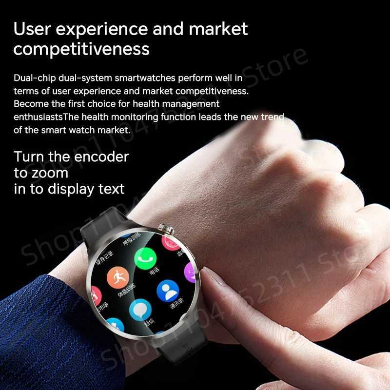 4G 5G Fl Netc Android 130 Smartwatch GPS Smart Watch With 190 Rotary Camera Dual System WIFI Play Store 512GB R C251203