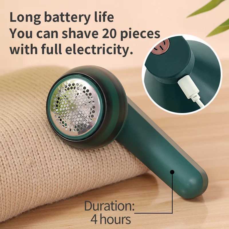 Detachable Cleaning Electric Lint Remover Portable USB Charging Clothes Fuzz Pellet Sweater Fabric Hair Ball Trimmer M251203 - view 4