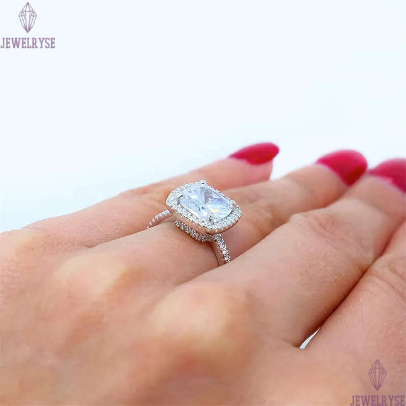 3.5ct diamond rose gold ring designer for woman wed luxury 925 sterling silver full 5A zirconia engagement wedding rings anniversary jewelry women gif