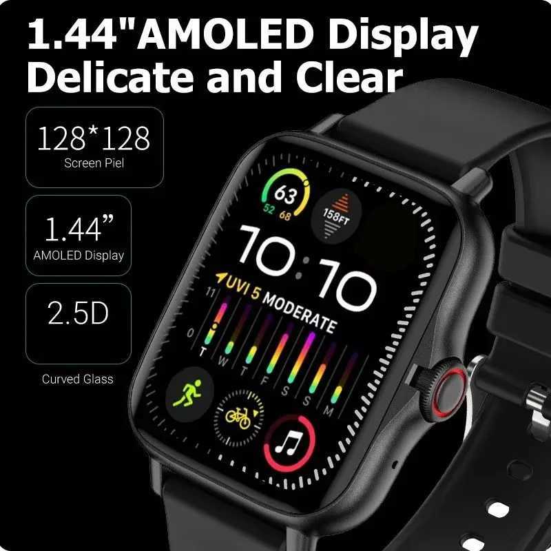 2025 Smart Watch Android Phone 144 Inch Color Sn Call Blood Oxygen/Pressure Monitoring Smart Watch Wen Men C251203