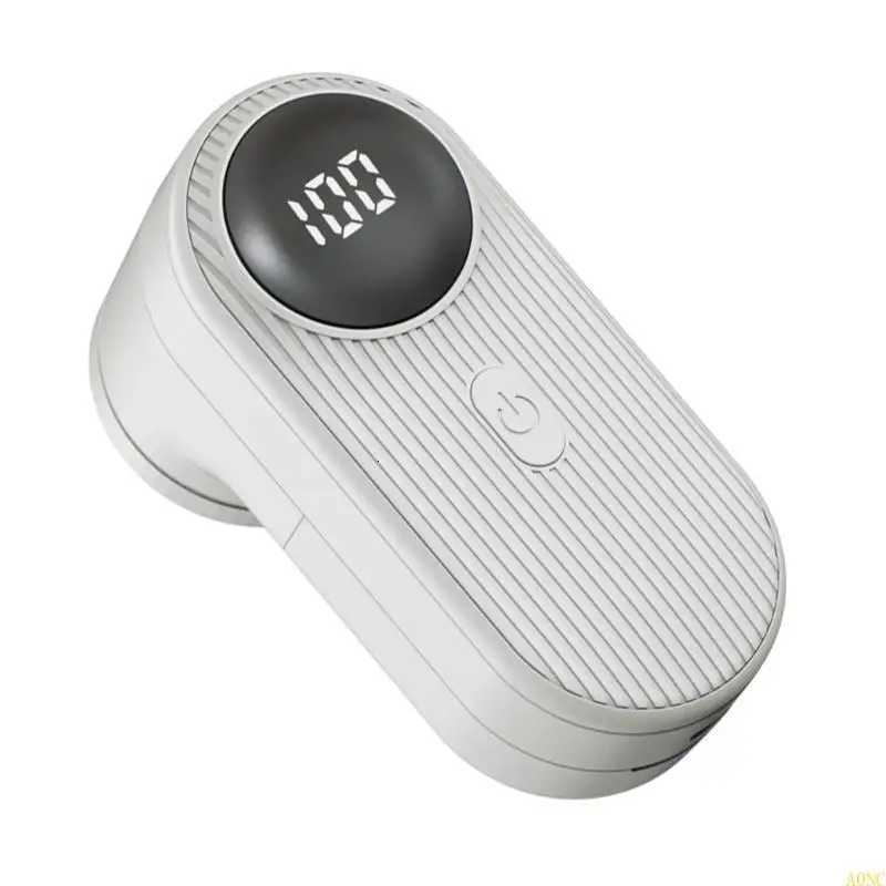 A0NC 800mah Rechargeable Fabric Shaver Fabric Remover Electric Portable Sweater Shaver with LED Display for Clothes Sofa M251203 - view 4