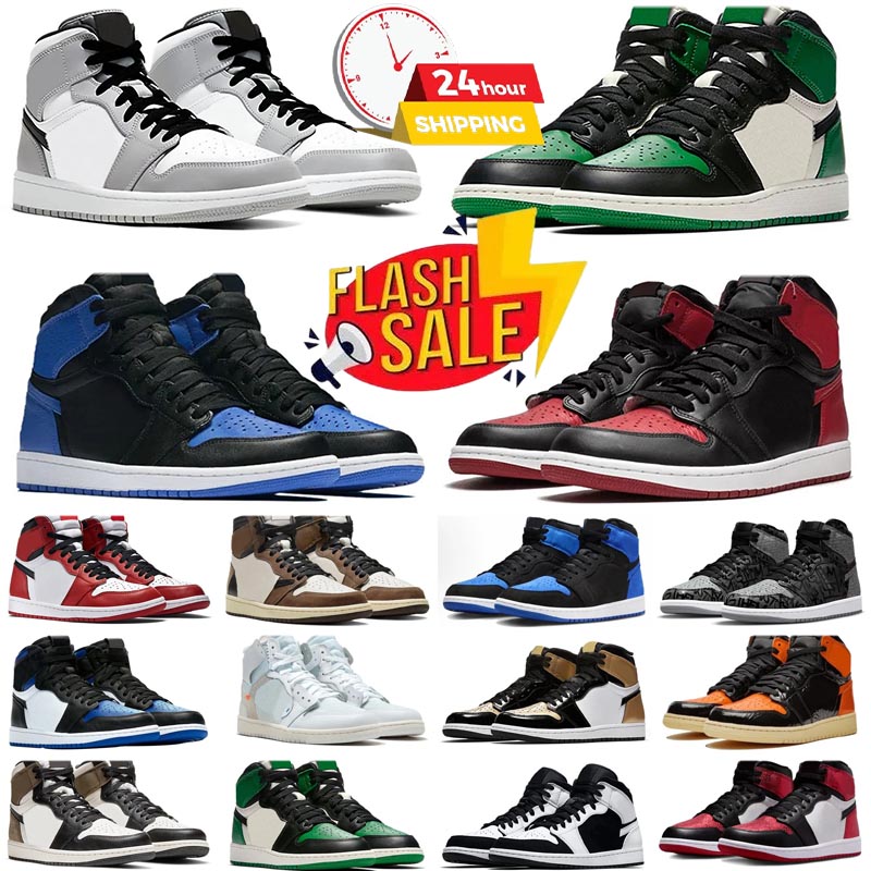 Free shipping Basketball Shoes 1 For Men Women Designer Shoes High Celadon Next Chapter Black White Mocha Womens Sneakers Sports Trainers Size 36-47