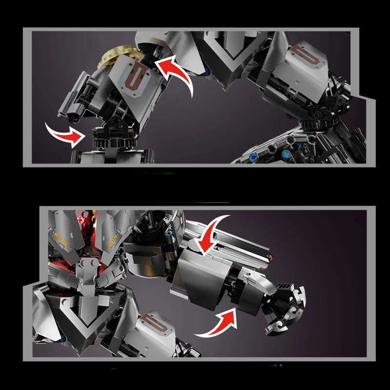 New Super Iron Heroes War Buster hine Building Toys Blocks Model Track Robot Armor Bricks Sets Birthday Gifts Boy Kids Adt C251203