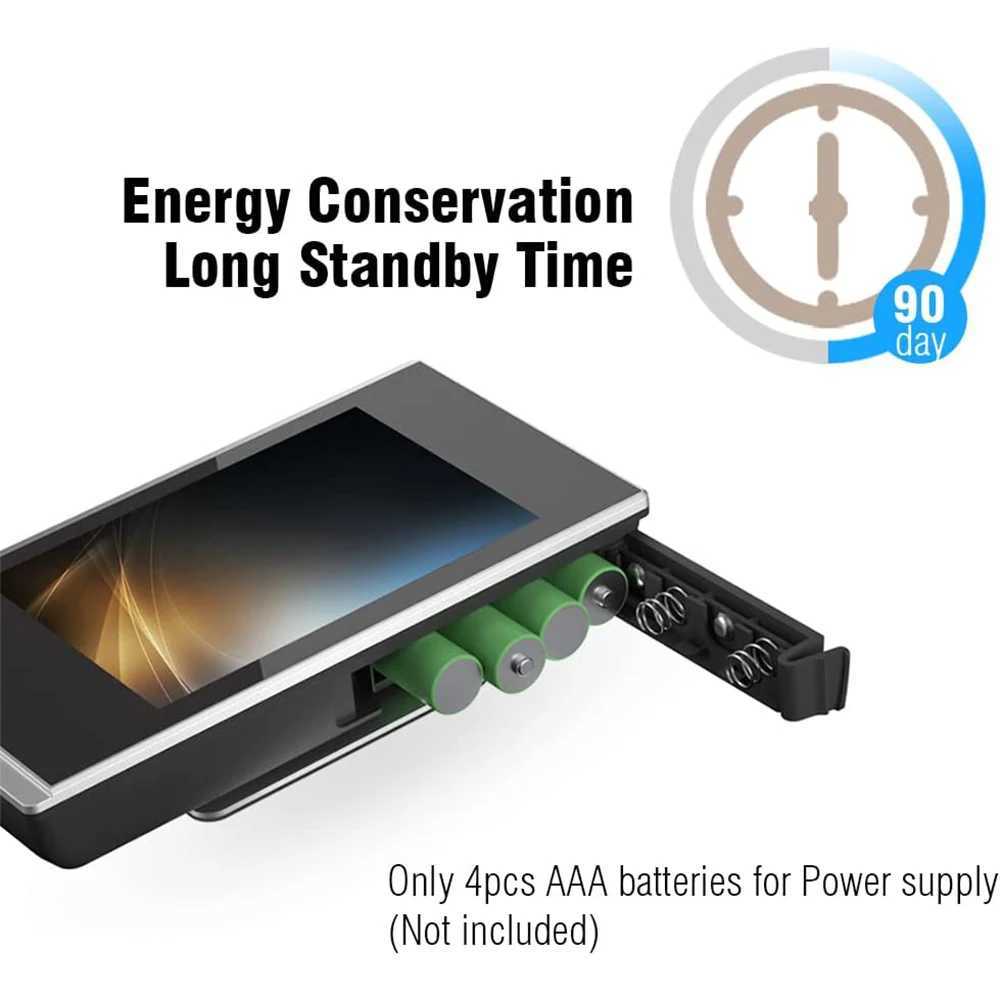 35 Inch Digital Door Viewer Peephole Camera Doorbell 120 Degree HD Home Cat Eye Mirilla Viewer with LCD Screen Monitor X251203