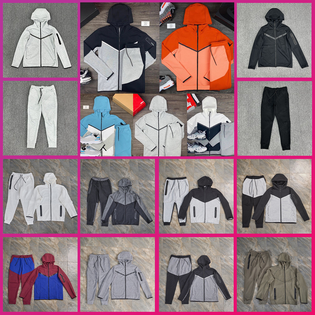 tech hoodie tracksuit men woman tech fleece pant tracksuit men sports jogger trousers designer men's jacket hoodie sports wind breaker multicolor
