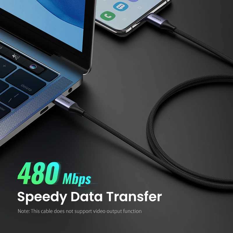 UGREEN 240W USB Type C Cable Power Line PD31 for Switch Galaxy S22 Book Blazing-Fast Charging Cable 48V5A USB C C251203