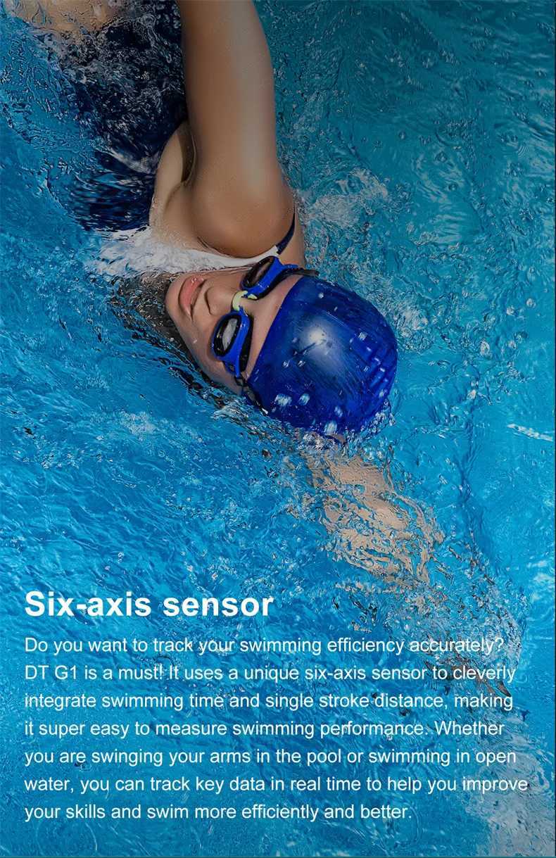 Corning Gorilla High End watch Swimming Waterproof Smart Watches Swim six axis sensor Sports Smartwatch 4GB Memory GPS Map C251203