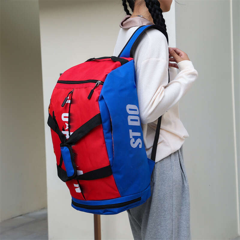 New Backpack for Middle and High Students, Large Capacity School Sports Fitness Training Bag, Commuting Laptop Bag