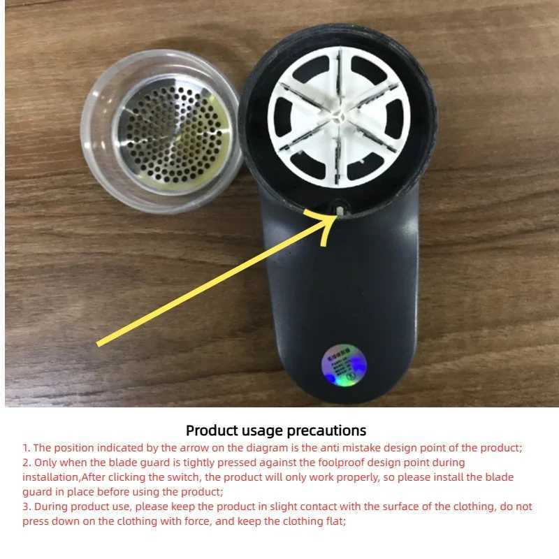 Best-selling Portable Fabric Shaver USB Rechargeable Electric Lint Remover High-speed Motor Fuzz Shaver Lint Ball Cleaner M251203 - view 6