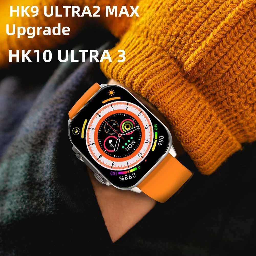 HK10 TRA 3 MAX Smartwatch 2025 49mm HD AMOLED 4G R Call Network Chat Robot Clock NFC Cpass Smart Watch Men Wen C251203