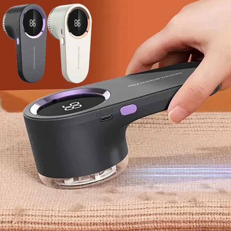 Portable hair removal ball USB rechargeable digital display fabric shaver and clothing trimmer with 3 adjustable modes M251203 - view 3