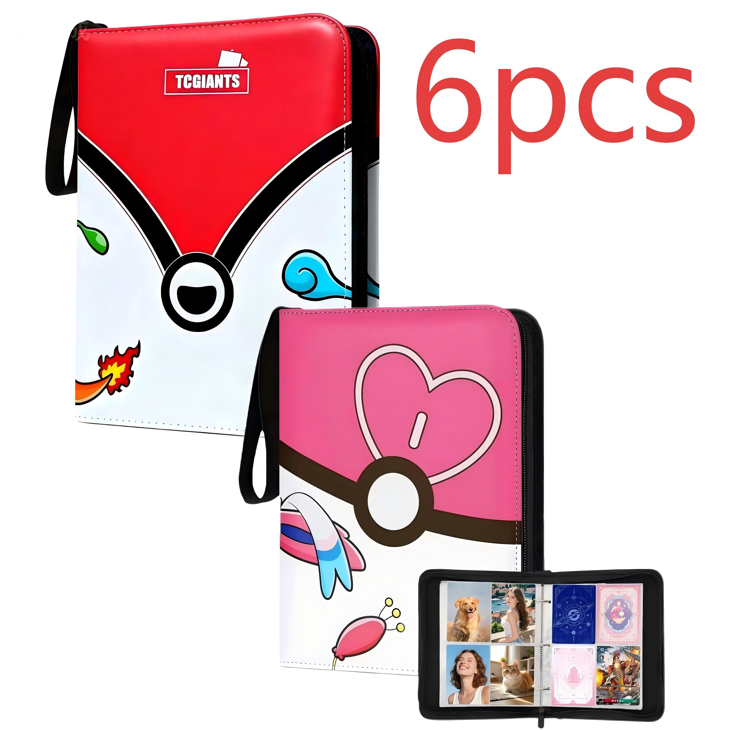 Premium Sports/TCA Card Holder Bundle Heavy Duty Faux-Leather Binders with Detachable Sleeve Slots