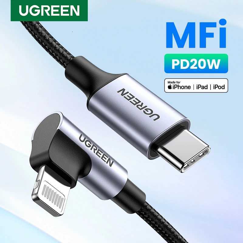 UGREEN MFi USB C to Lightning Cable for iPhone 14 13 12 Pro Max PD 20W Fast Charging USB Data Cable for iPhone for iPad C251203