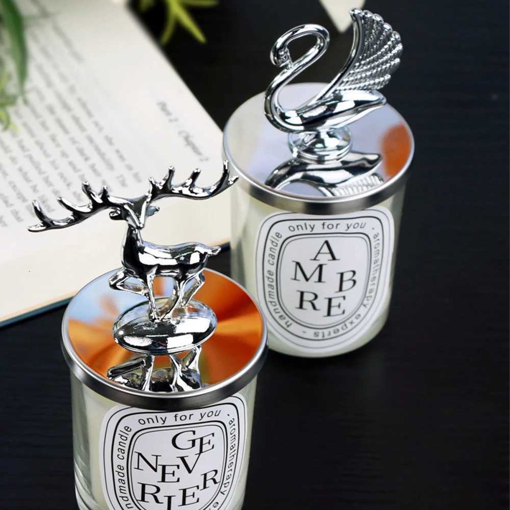 Hot Sale 1Pc Swan Shaped Natural Soy Wax Aromatherapy CandleLong-Burning Fragrance Wedding Guest Gift Home Decor Ornament Y251204
