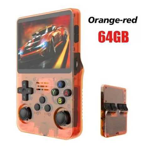 Open Source R36S Video Game Console Linux System 35 Inch IPS Sn Portable Pocket Video Player 64G/128G best Game gift H251204