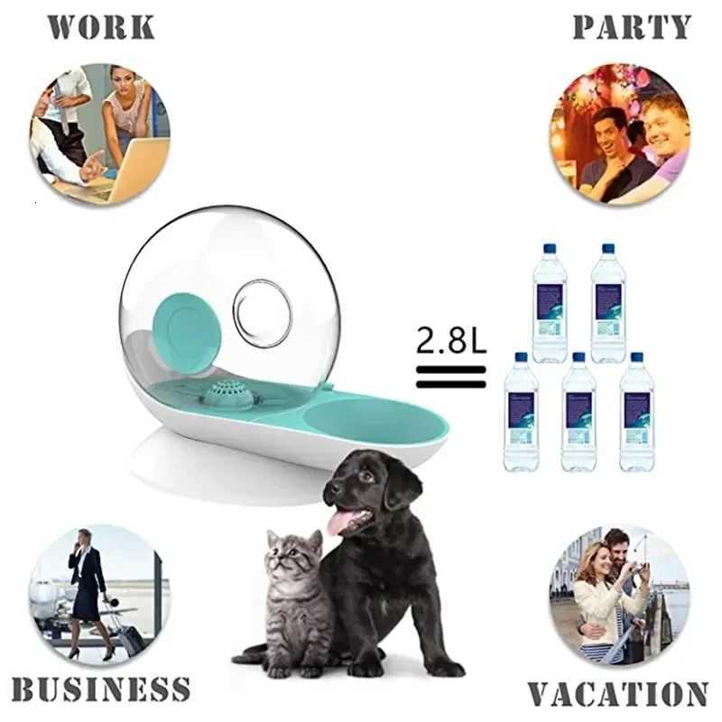 Pet Automatic Fountain Water Dispenser Large Capacity Cat And Dog Drinking Supplies Pet Bowl Cat Recirculating Water Dispenser M251204