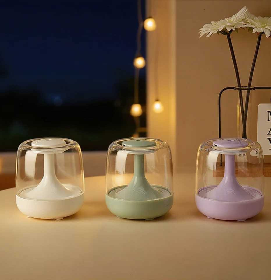 650ml Silent Aratherapy Humidifier Portable Small Night Light Bedro Off Air Water Tank Humidifier C251204