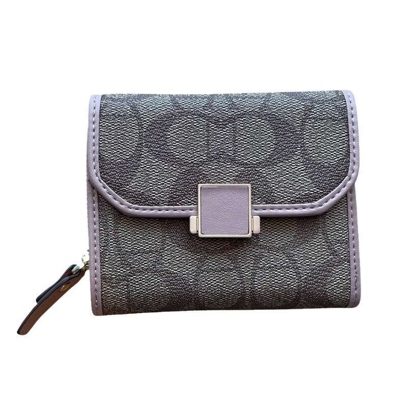 MKF Card Holder Combo for Women, Short Style New Hot-Selling Foldable Leather Wallet, Small Wallet with Unique Design and High-End Feel