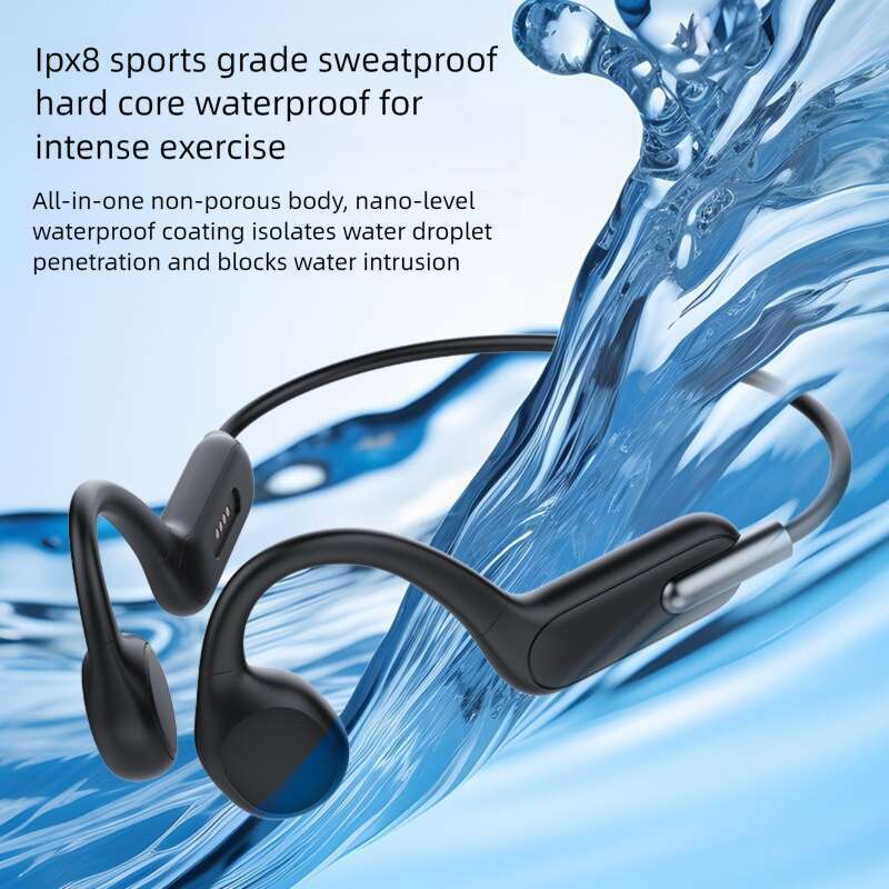 Famous Brand Cross Border X Bone Conduction With G Memory Long Battery Life HD Call Wireless Sports Bluetooth Swimming Earphones