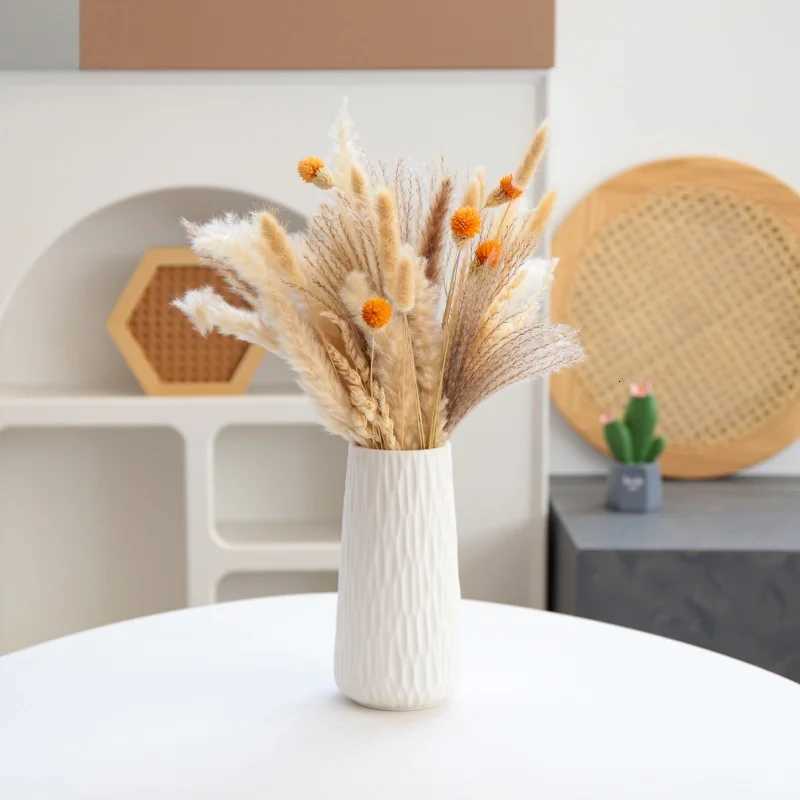 Ceramic Flowers Vase For Wedding Centerpieces Pottery Decor Vase Fit For Shelf Centerpiece Table Decorations Housewarming Gift H251204