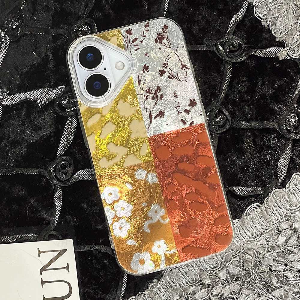 Luxury Dopamine Color Plaid Silicone Phone Case For iPhone 16 15 13 11 14 12 Pro Max Soft Clear Feather Texture Back Cover Funda H251203