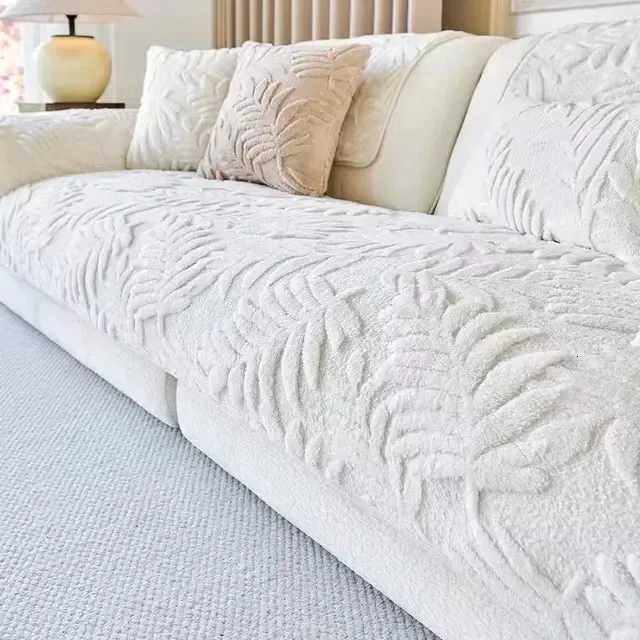 Autumn and Winter Sofa Cushion Sofa Cover Cloth Sofa Cover 2024 New Sofa Cushion Sofa Towel Plush Cushion M251204 - view 7