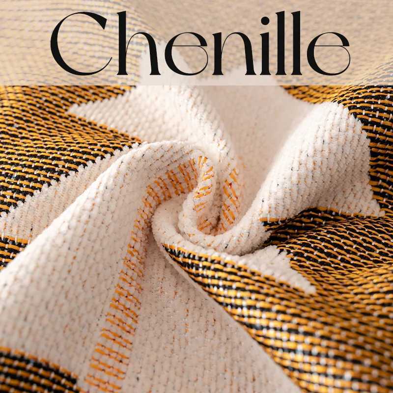 Christmas Printed Chenille Sofa Towel Multi Purpose Dust-Proof Couch Cover for Living Room Soft Double Face Usable Seat Cushion M251204 - view 5