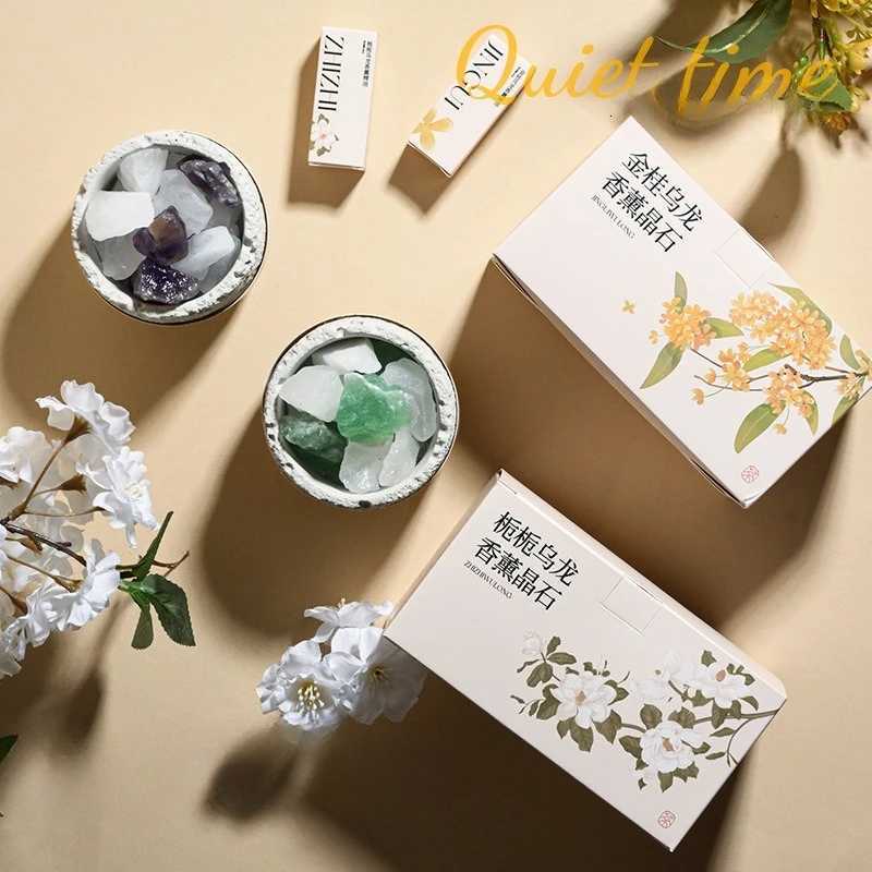 Y Essential Oil Diffuser with Natural Crystal Rocks Bedroom High Sense Fireless Fragrance Indoor Passive Heng Crystals Cup Y251204