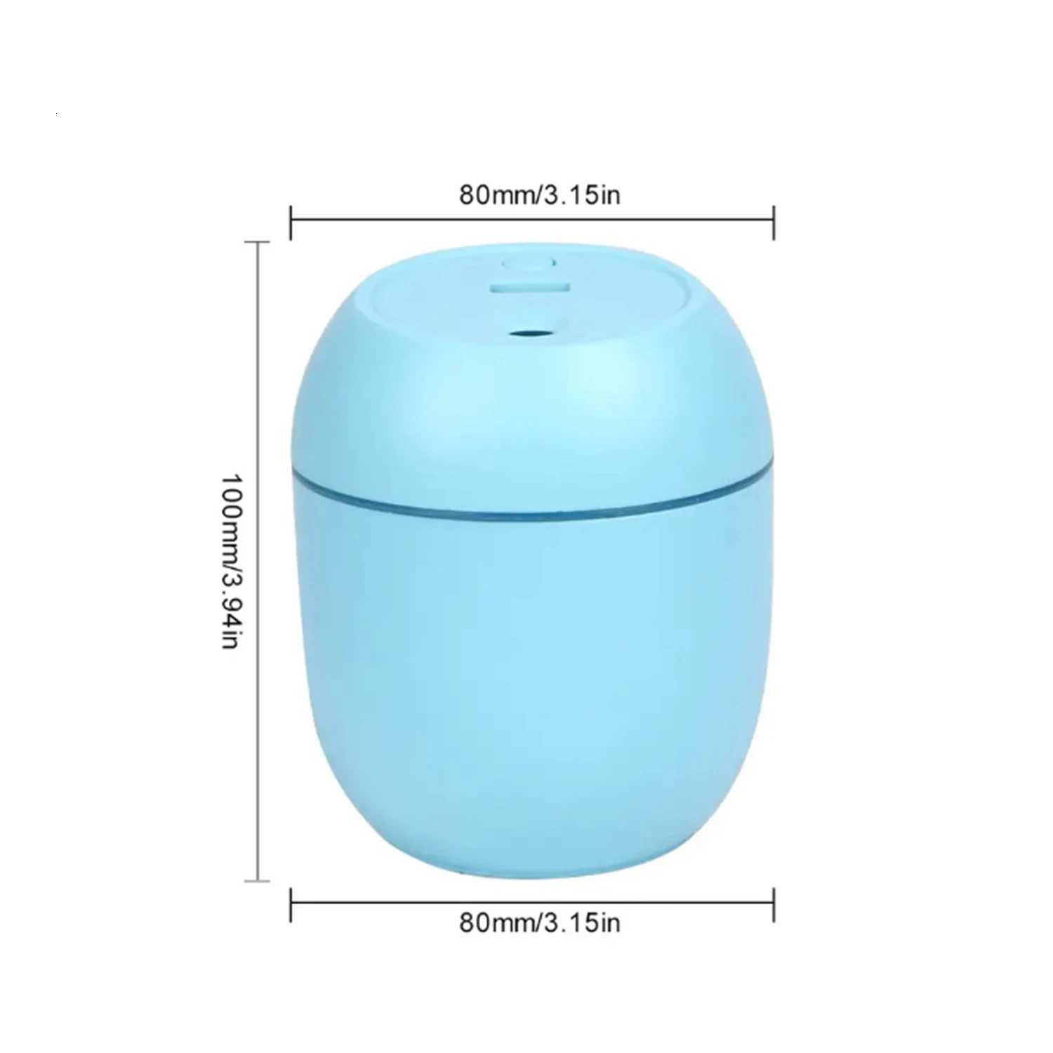 USB Mini Air Humidifier Ara Essential Oil Diffuser For He Car trasonic Mute Mist Maker Diffuser with LED Color Lamp C251204
