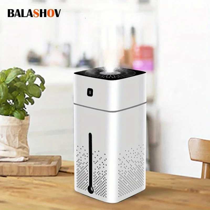 1L Portable Mist Humidifier Air Humidifier trasonic Sprayer Diffuser Mute Night Light Large Cool Mist Diffusers Car He USB C251204