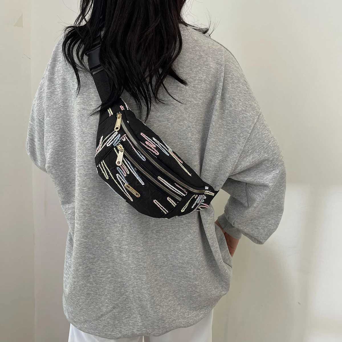 Fanny Packs for Women Men Belt Bag Fashion Waist Packs Lightweight Crossbody Bags Bum Bag for Running Hiking Travel WorkoutT251204