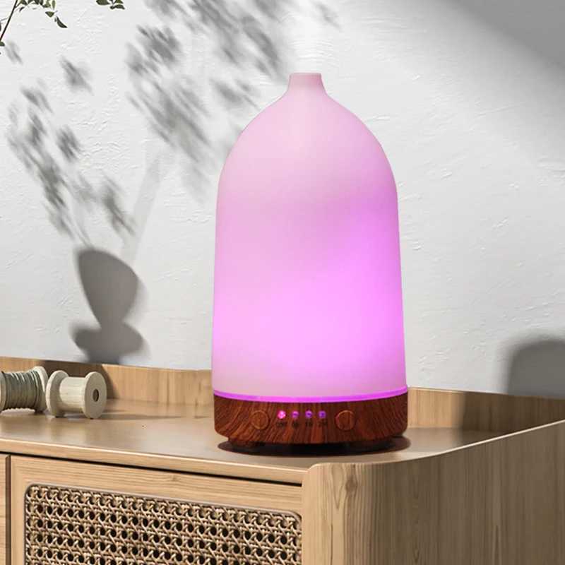 USB Essential Oil Diffuser Plastic trasonic Air Humidifier 100ml Timing Function Ara Diffuser with Colorf LED Lights C251204