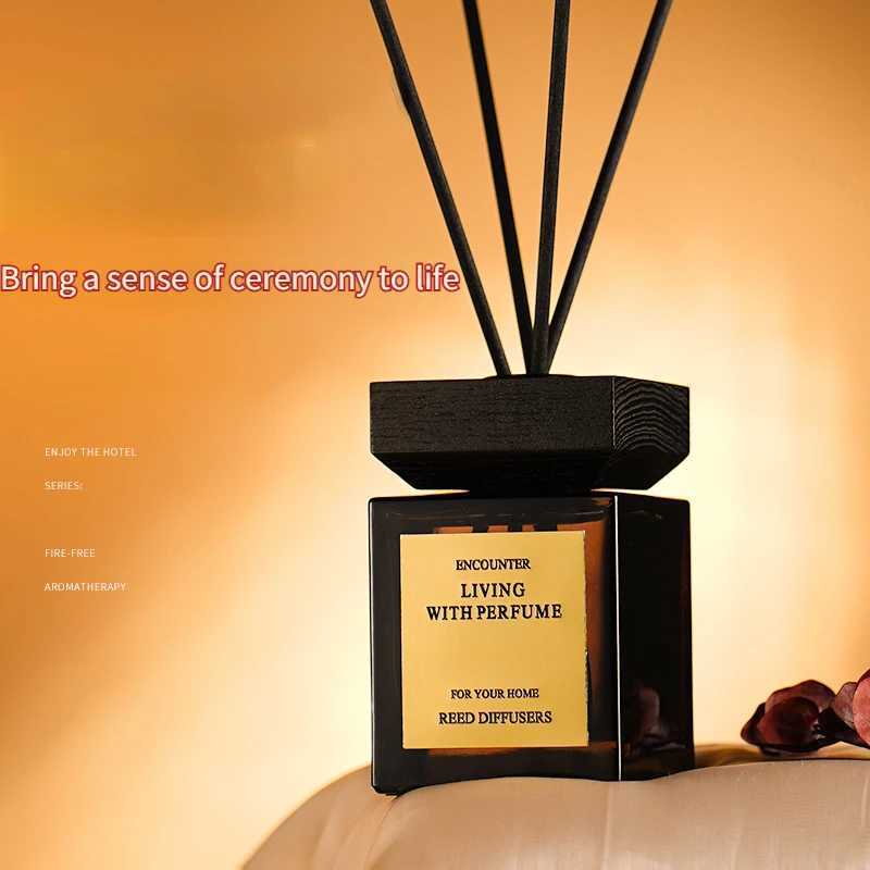 200ml Advanced Aromatherapy Indoor Bedroom Long Lasting Reed Diffuser Sets Living Room Toilet Fresh Air Aromatherapy Ornament Y251204
