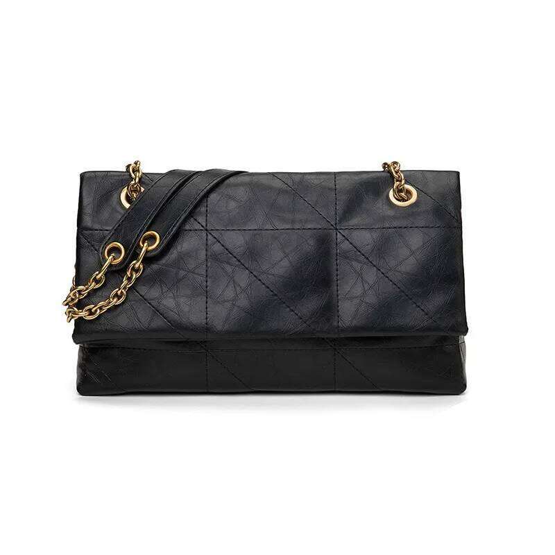 Luxury Bag Designer High End Feely Forest Autumn Winter New Small Fragrance Chain Shoulder Versatile Crossbody Underarm Folding Bag